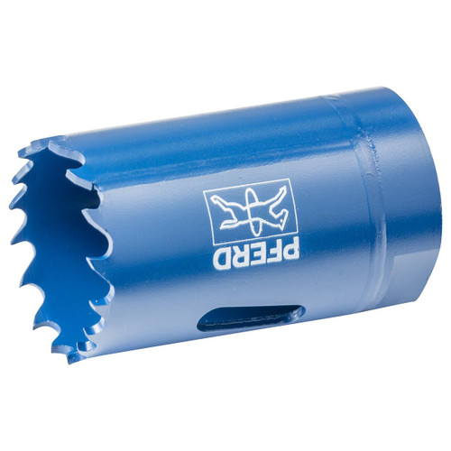 PFERD 29110 BIMETAL HOLE SAW,1-3/16"