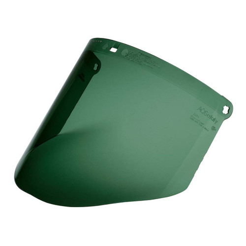 3M 82601-00000 FACESHIELD VISOR,PLYCRB,MED GRN,9X14-1/2