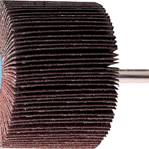 PFERD 45229 FLAP WHEEL,180 GRIT,1-3/8"X5/8"X1/4"