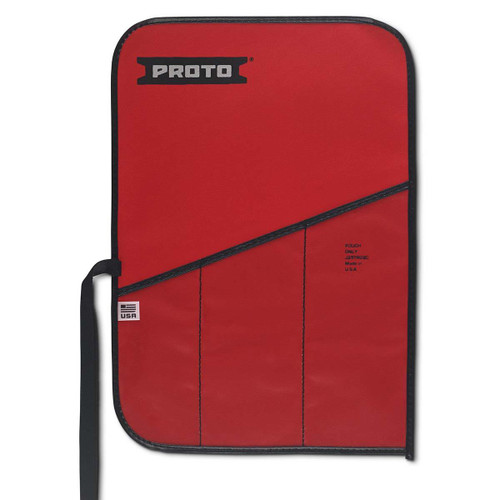 PROTO J25TR22C PROTO RED CANVAS 3-POCKET TOOL ROLL