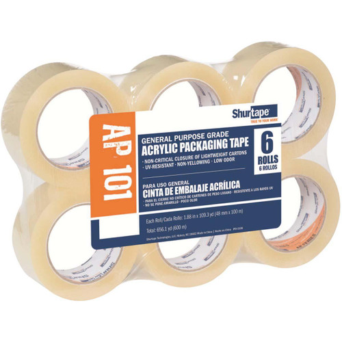 SHURTECH BRANDS 232514 AP 101 CLR-48MM X 100M -H