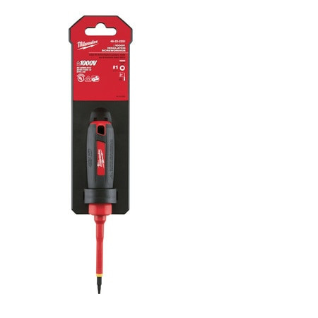 MILWAUKEE ELECTRIC TOOLS 48-22-2251 #1 SQUARE - 3" 1000V INSULATED SCREWDRIV