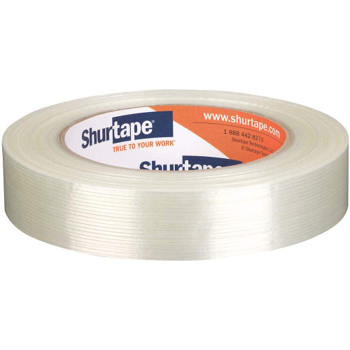 SHURTECH BRANDS 101219 FIBERGLASS REINFORCED TAPE, 1" X 60 YDS 