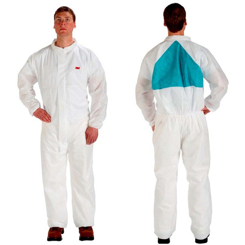 3M 4520CS-BLK-XL PROTECTIVE COVERALL,DISPOSABLE,XL,PK25