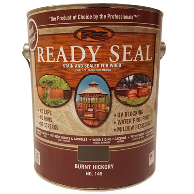 READY SEAL INC 145 WOOD STN/SEALER EX BRNT-HKY 1G