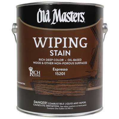 OLD MASTERS 15201 STAIN WIP ESPRESSO GALLON
