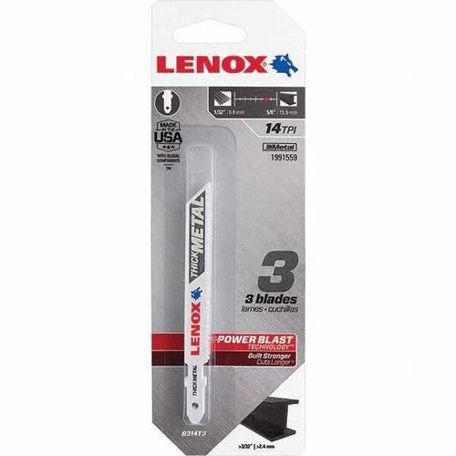 LENOX 1991559 JIG B314T3 3-5/8 X 3/8 X 037 X 14 3/PK