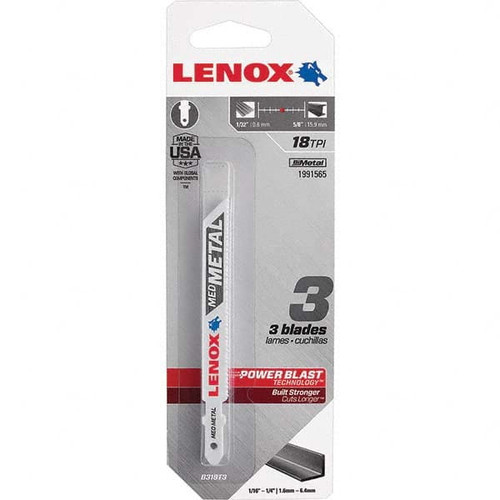 LENOX 1991565 JIGSAW BLADE T-SHANK 3-5/8IN