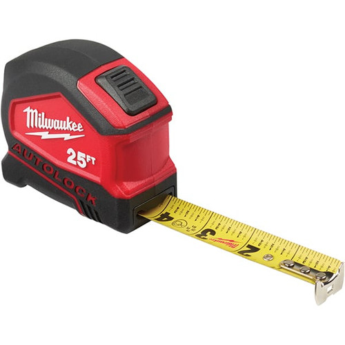MILWAUKEE ELECTRIC TOOLS 48-22-6825 TAPE MEASURE AUTOLOCK 25FT