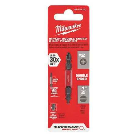 MILWAUKEE ELECTRIC TOOLS 48-32-4310 BIT IMPACT POWER PH2/SL1-4IN