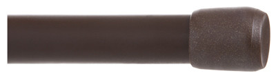 KENNEDY KN620 CARLISLE SPRING TENSION ROD, BROWN, 28 T