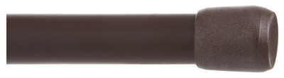 KENNEDY KN621 CARLISLE SPRING TENSION ROD, BROWN, 48 T