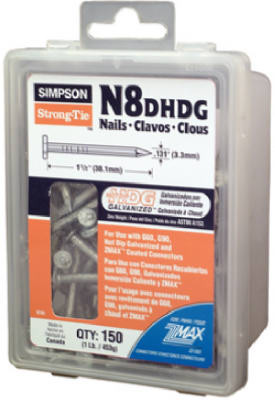 SIMPSON STRONG-TIE N8DHDG-R N8D STRONG TIE NAILS, 1 LB.
