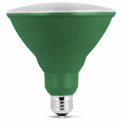 FEIT ELECTRIC PAR38/G/10KLED/BX BULB PAR38 LED GREEN BOX