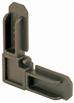 PRIME LINE PRODUCTS PL 14259 WINDOW FRAME CORNER, PLASTIC SQUARE CUT,