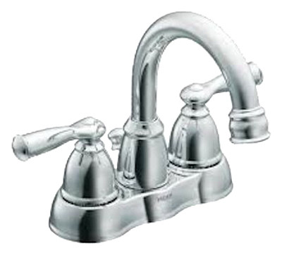 MOEN PRODUCTS WS84913SRN BANBURY HI-ARC LAVATORY FAUCET, BRUSHED 