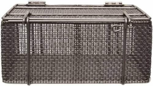 MARLIN STEEL WIRE PRODUCTS 00-00368050-31 10" DEEP, RECTANGULAR STAINLESS STEEL ME
