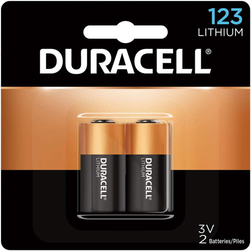 DURACELL 00041333661926 2 QTY 1 PACK SIZE 123A, LITHIUM, 2 PACK,