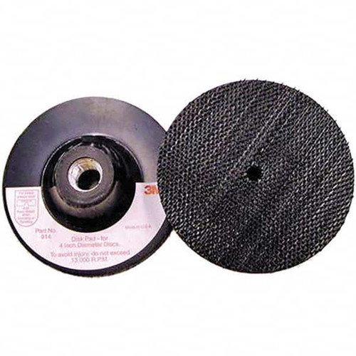 3M 00048011056746 4" DIAM HOOK & LOOP DISC BACKING PAD