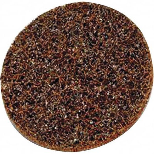 3M 00048011074580 2" DIAM, ALUMINUM OXIDE HOOK & LOOP DISC