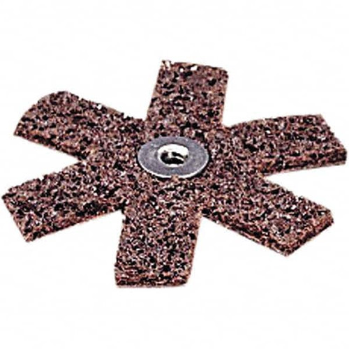 3M 00048011133737 4" DIAM NONWOVEN SANDING STAR