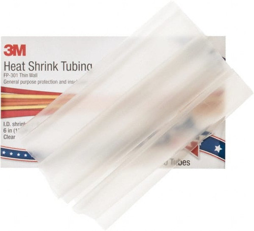 3M 00051128601198 6" LONG, 2:1, POLYOLEFIN HEAT SHRINK ELE