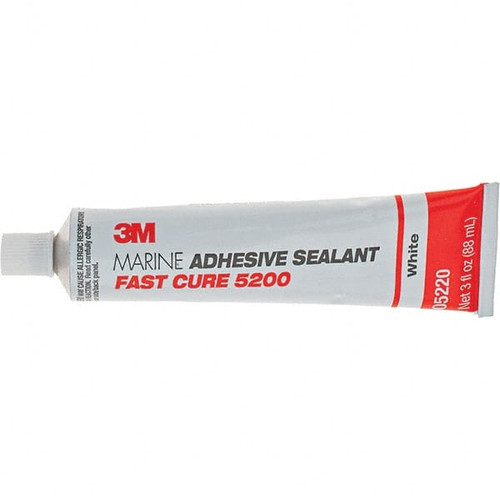 3M 00051135052204 3 OZ TUBE WHITE POLYURETHANE MARINE ADHE