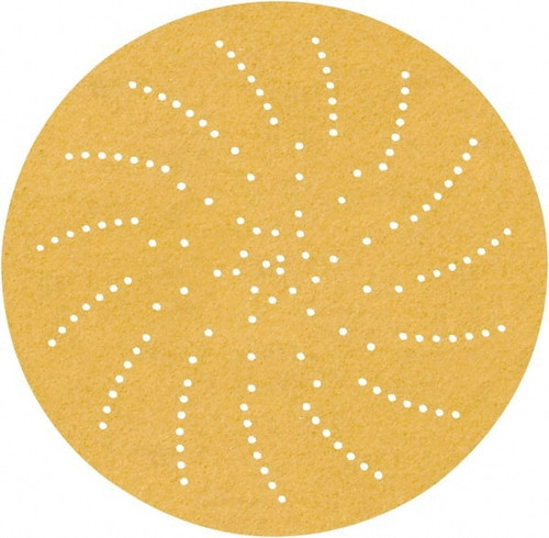 3M 00051141555140 6" DIAM, 500 GRIT, ALUMINUM OXIDE HOOK &
