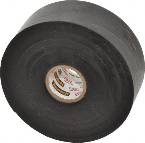 3M 00054007417187 1-1/2" X 30' X 30 MIL BLACK RUBBER ELECT