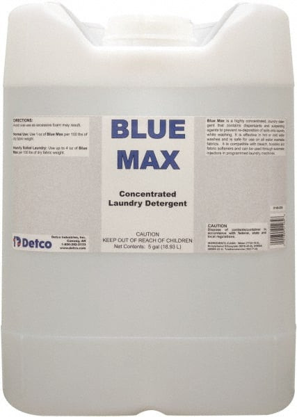 DETCO 0146-C05 BLUEMAX,5GALCUBE,LIQUIDLAUNDRYDETERGENT
