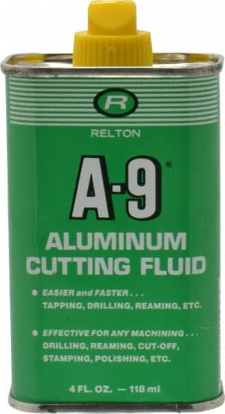RELTON 04Z-A9 ALUMINUM CUTTING FLUID, 4 OZ PLASTIC BOT