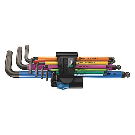 WERA 05022210001 HEX KEY SETS; TOOL TYPE: HEX ; HANDLE TY