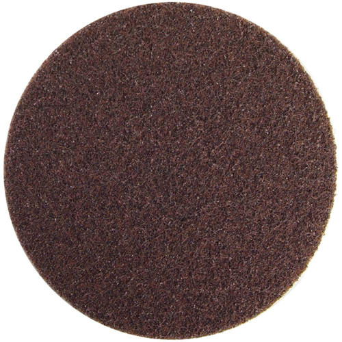 MERIT ABRASIVES 05539512515 4" DIAM, 50 GRIT, ALUMINUM OXIDE HOOK & 