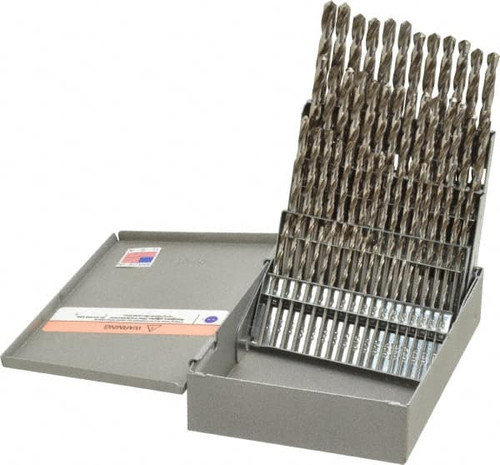 TRIUMPH TWIST DRILL 090522 118 POINT, BRIGHT FINISH, HIGH SPEED STE