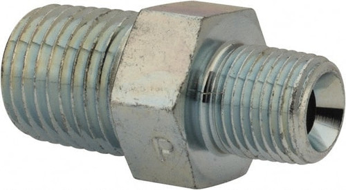 PARKER 1/2 FF-S 1/2 MALE THREAD, ZINC PLATED STEEL INDUS