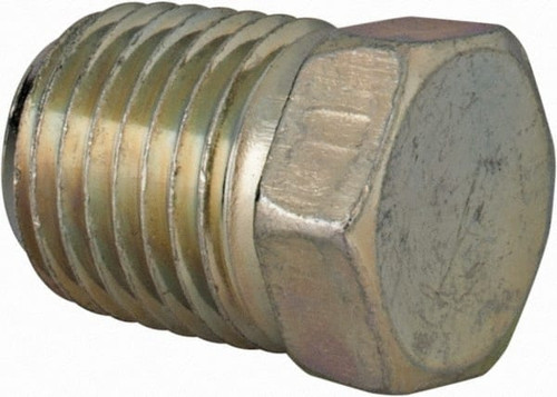 PARKER 1/4 HP-S 1/4 MALE THREAD, ZINC PLATED STEEL INDUS