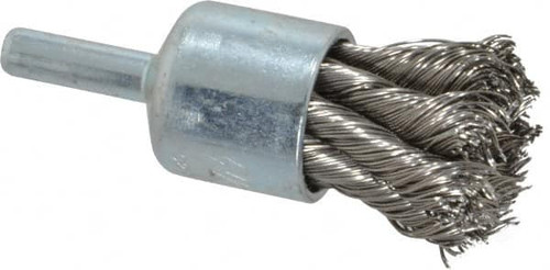 WEILER CORPORATION 10029 90321 3/4" DIAM STAINLESS STEEL KNOTTED END BR