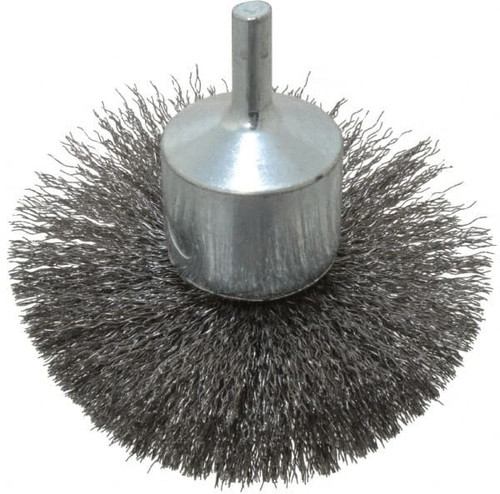 WEILER CORPORATION 10041 90304 3" DIAM STEEL FLARED CRIMPED END BRUSH
