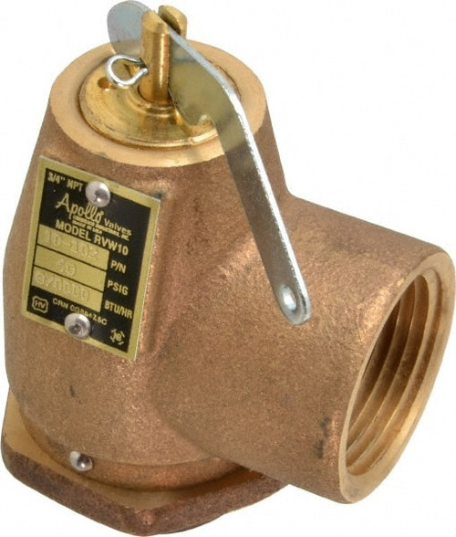 CONBRACO 10-102-07 3/4" INLET, 1" OUTLET, ASME SAFETY VALVE