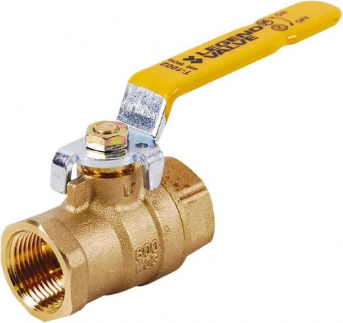 LEGEND VALVE & FITTING 101-068 2" PIPE, FULL PORT, BRASS UL, CSA, FM, N