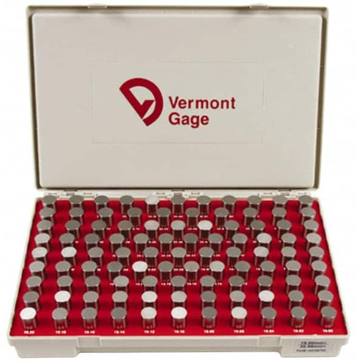 VERMONT GAGE 102100700 19 TO 20.98MM CLASS ZZ PLUS PLUG & PIN G