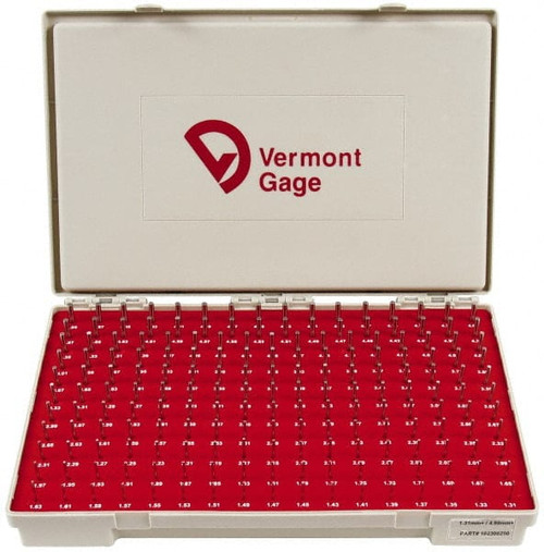 VERMONT GAGE 102300200 1.31 TO 4.99MM CLASS ZZ PLUS PLUG & PIN 