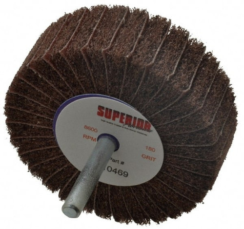 SUPERIOR ABRASIVES 10469 3" DIAM X 1" FACE WIDTH, VERY FINE ALUMI
