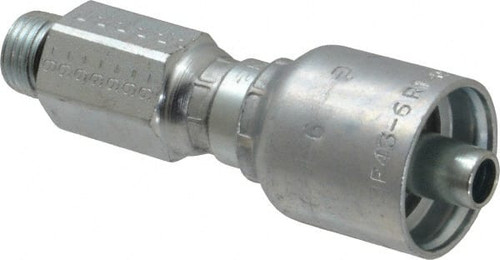 PARKER 10G43-6-6 3/8 THREAD HYDRAULIC HOSE FITTING