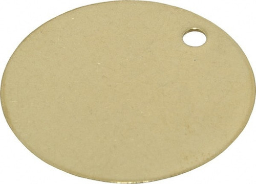 C.H. HANSON 1110B-25 2 INCH DIAMETER, ROUND, BRASS BLANK META