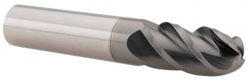 ACCUPRO 12179240 1/2" DIAM, 1" LOC, 4 FLUTE SOLID CARBIDE