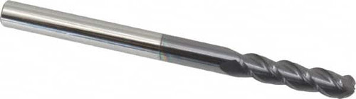 ACCUPRO 12184438 3/16" DIAM, 3/4" LOC, 3 FLUTE SOLID CARB