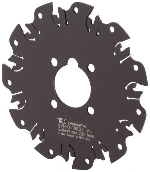 KENNAMETAL 1247742 ARBOR HOLE CONNECTION, 1/8" CUTTING WIDT