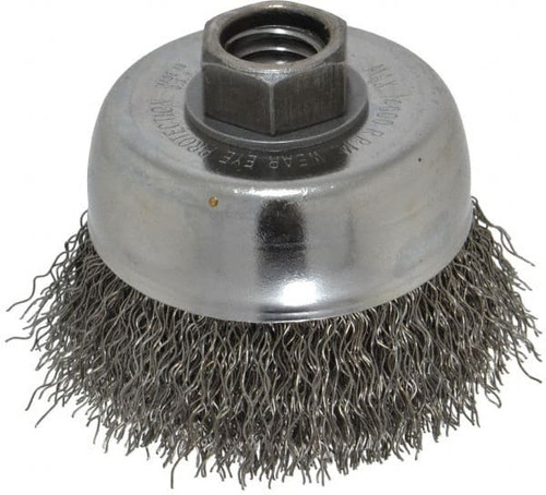 WEILER CORPORATION 13245 93643 3" DIAM, 5/8-11 THREADED ARBOR, STEEL FI