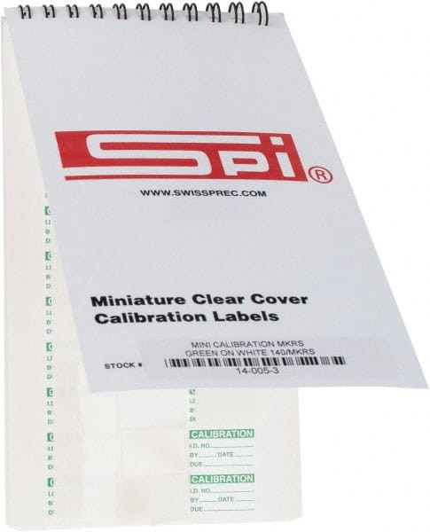 SPI 14-005-3 CALIBRATION LABEL